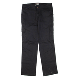 DICKIES Womens Trousers Black Regular Bootcut W32 L31