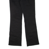DICKIES Womens Trousers Black Regular Flared W32 L32