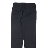 DICKIES Mens Trousers Black Regular Straight W30 L30