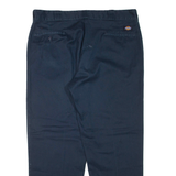 DICKIES Mens Trousers Blue Regular Tapered W40 L30