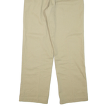 DICKIES Mens Trousers Beige Regular Straight W33 L31