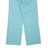 DICKIES Womens Trousers Blue Regular Straight W26 L26