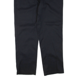 DICKIES Mens Trousers Black Regular Tapered W40 L32