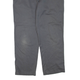 DICKIES Mens Trousers Grey Regular Tapered W38 L30