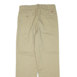 DICKIES Mens Trousers Beige Regular Straight W33 L31