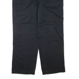 DICKIES Mens Trousers Black Regular Tapered W38 L30