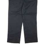 DICKIES Mens Trousers Black Regular Tapered W36 L30