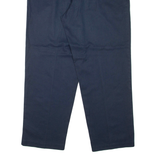 DICKIES Mens Trousers Blue Regular Tapered W36 L30