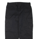 DICKIES Cargo Mens Trousers Black Regular Straight W38 L27