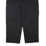 DICKIES Cargo Mens Trousers Black Regular Straight W38 L27