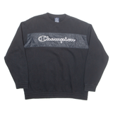 CHAMPION Mens Sweatshirt Black M