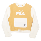 FILA Fleece Womens Sweatshirt Brown S