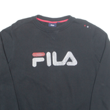 FILA Mens Sweatshirt Black S