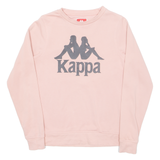 KAPPA Womens Sweatshirt Pink XS