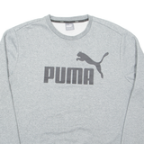 PUMA Mens Sweatshirt Grey XL