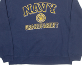 SOFFE US Navy Grandparent Womens Sweatshirt Blue USA L