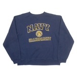 SOFFE US Navy Grandparent Womens Sweatshirt Blue USA L