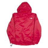 THE North FACE Mesh Lined Mens Jacket Red Nylon Hooded M