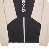 REEBOK Mesh Lined Womens Shell Jacket Pink Nylon S