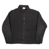 TIMBERLAND Mens Fleece Jacket Black 90s XL