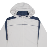 REEBOK Mesh Lined Womens Jacket Grey XL