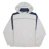 REEBOK Mesh Lined Womens Jacket Grey XL
