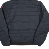 HELLY HANSEN Down Insulated Womens Puffer Jacket Black Nylon Hooded L