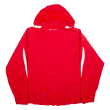 CHAMPION Mesh Lined Bishop Cavaliers Mens Jacket Red USA Hooded XL