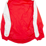 PUMA Mesh Lined Mens Jacket Red Hooded L