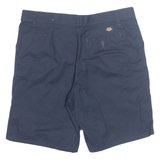 DICKIES Womens Workwear Shorts Blue UK 10 W33
