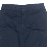 DICKIES Cargo Style Mens Workwear Shorts Blue L W37