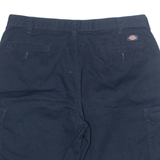 DICKIES Cargo Style Mens Workwear Shorts Blue L W37