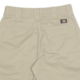 DICKIES FLEX Mens Workwear Shorts Beige M W30