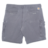 CARHARTT Cargo Style Mens Workwear Shorts Blue XL W40