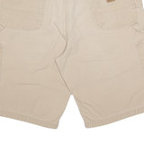 CARHARTT Carpenter Style Mens Workwear Shorts Beige XL W38