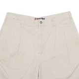 CHAPS Mens Chino Shorts Beige Classic 90s L W36