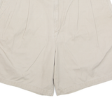 CHAPS Mens Chino Shorts Beige Classic 90s L W36