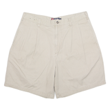 CHAPS Mens Chino Shorts Beige Classic 90s L W36