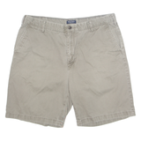 NAUTICA Mens Chino Shorts Grey XL W38