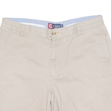 CHAPS Mens Chino Shorts Beige L W35
