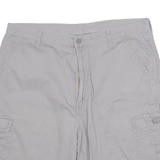WRANGLER Mens Cargo Shorts Grey XL W39