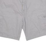 WRANGLER Mens Cargo Shorts Grey XL W39