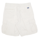 CHAPS Mens Cargo Shorts Cream M W34