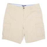 CHAPS Mens Cargo Shorts Beige L W36
