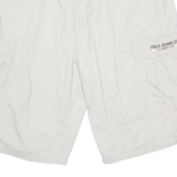 RALPH LAUREN POLO JEANS COMPANY Mens Cargo Shorts Cream XL W38