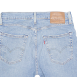 LEVI'S Cut Off Premium E 512 Womens Denim Shorts Blue M W30