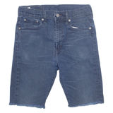 LEVI'S Cut Off 522 Mens Denim Shorts Blue M W28