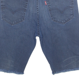 LEVI'S Cut Off 522 Mens Denim Shorts Blue M W28