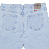 WRANGLER Cut Off Mens Denim Shorts Blue L W36