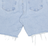 WRANGLER Cut Off Mens Denim Shorts Blue L W36